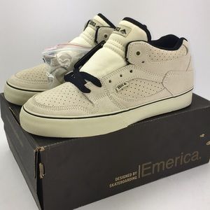 Emerica HSU Bone Color Size 7 Vintage Skate NEW